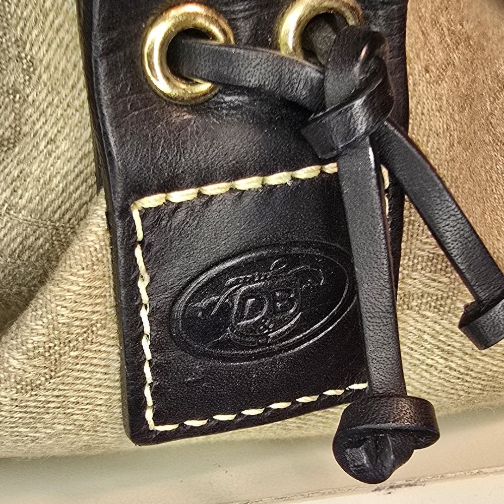 Vintage Dooney & Bourke "East/West Slouch" Satchel Bag EUC - Picture 8 of 8